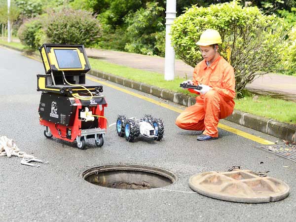 南靖管道机器人检测